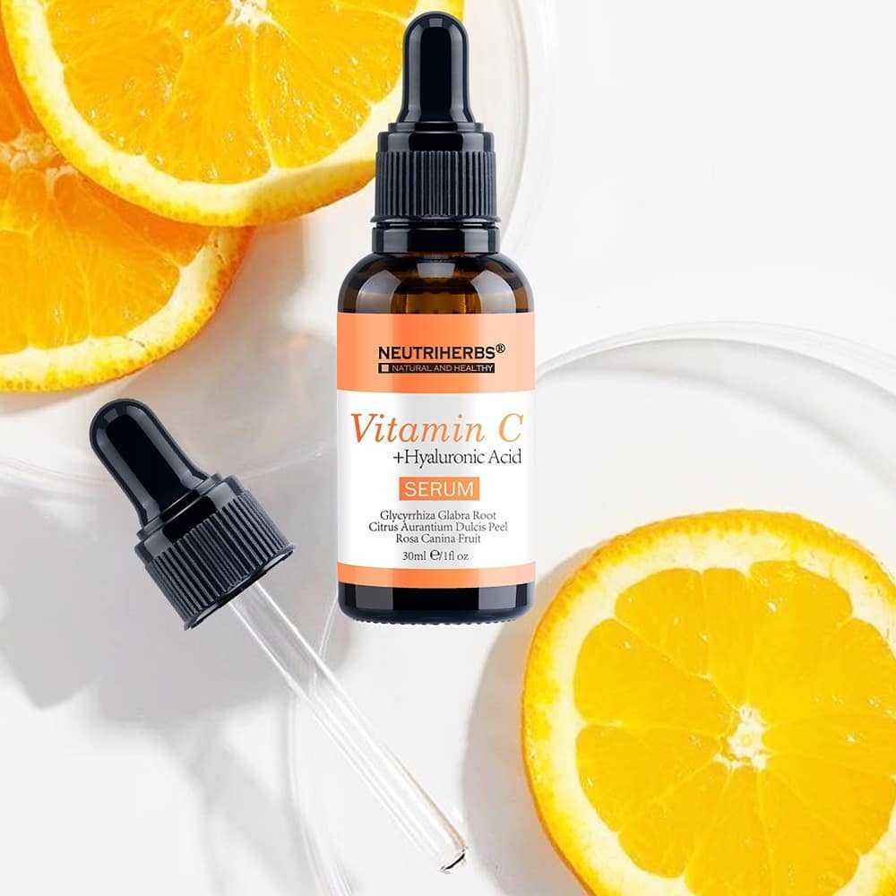 neutriherbs vitamin c serum hyaluronic acid