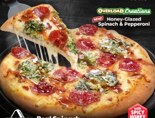 Greenwich Spinach Pizza