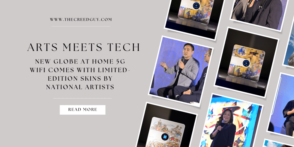 Art Meets Tech: New Globe AT HOME 5G WiFi comes with limited-edition ...