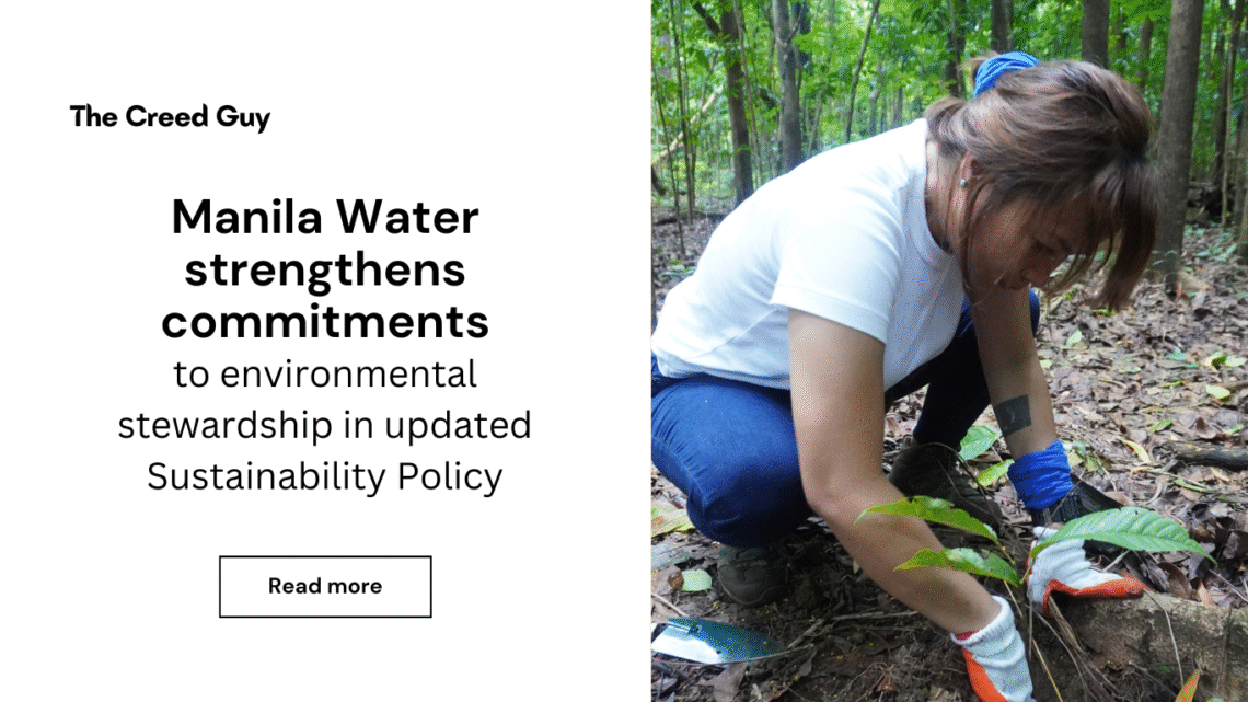 Manila Water Sustainability Policy