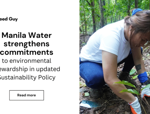 Manila Water Sustainability Policy