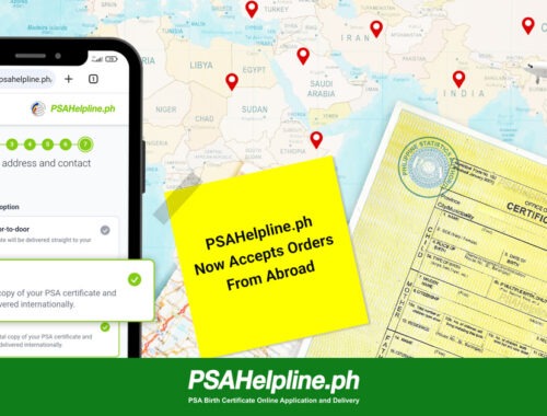 PSA Certificates for OFWs
